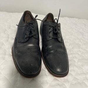 Joseph Abboud Wingtip Oxford Shoes Size 12 Charcoal Gray